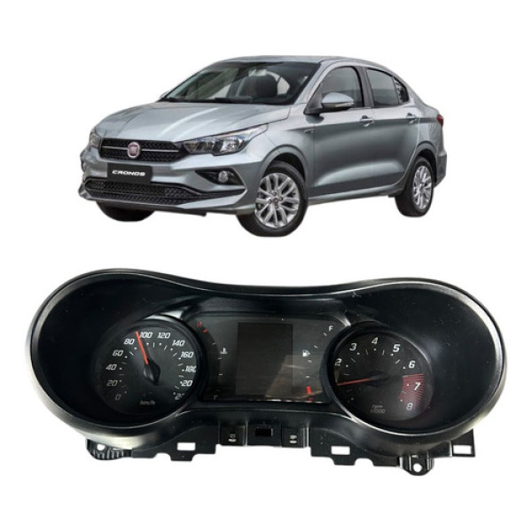 Painel De Instrumentos Fiat Cronos Argo 2018 2019 52103943   Preto