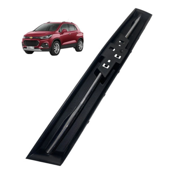 Grade Superior Parachoque Dianteiro Gm Tracker 2018 42504846 Preto Fosco