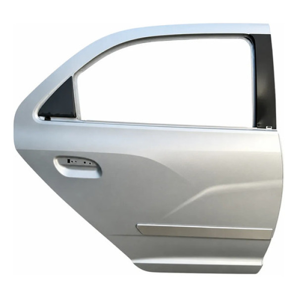 Porta Traseira Direita Gm Cobalt 2015 C/ Detalhe Traseira Direito Cinza