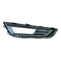 Moldura Farol Milha Esquerdo Ford Novo Focus F1eb15a299bc Prateado Esquerdo
