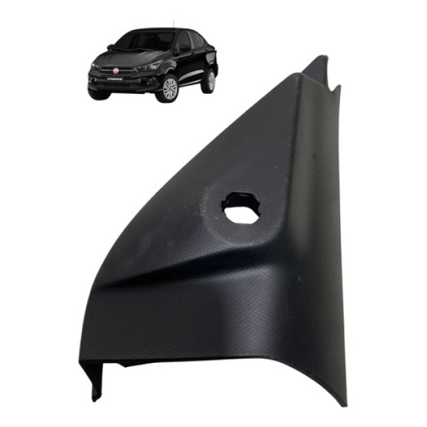 Moldura Int Retrovisor Direito Fiat Cronos 2019 100237093 Preto