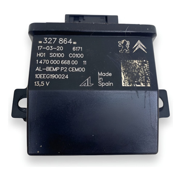 Módulo Controle Luzes Peugeot 208 2020 9832786480 Preto
