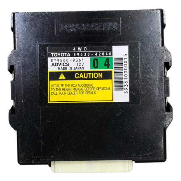 Modulo Controle Tração Toyota Rav4 2007/2012 89630-42040