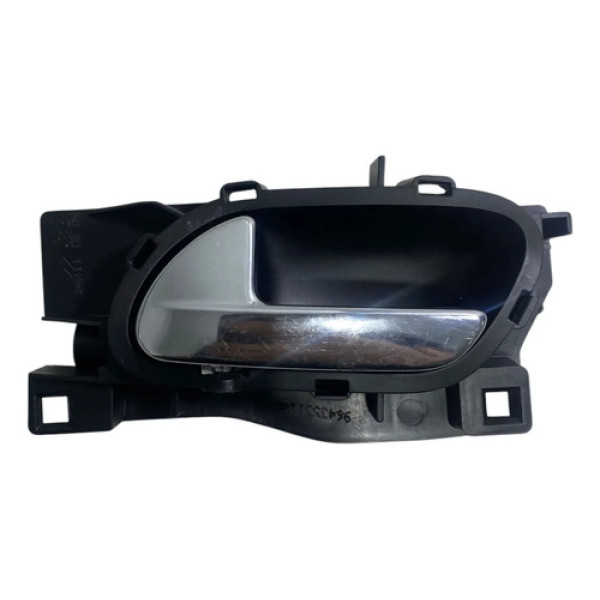 Maçaneta Interna Esquerda Citroen C3/c4 96435311vd Prateado Dianteira/traseira