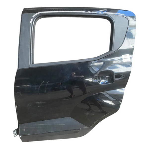Porta Traseira Esquerda Fiat Mobi 2018/2024 Traseira Esquerda Preto