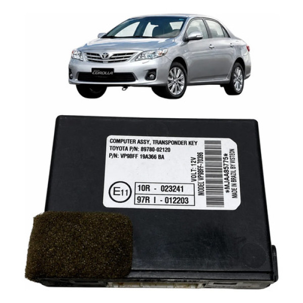 Módulo Imobilizador Toyota Corolla 2013 2.0 8978002120