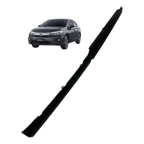 Friso Aplique Tabelier Honda City 2022/2025 Preto