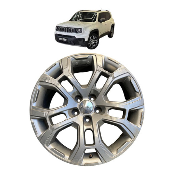Aro De Liga R18 Jeep Renegade T270 2024 C/detalhes 2* Cinza
