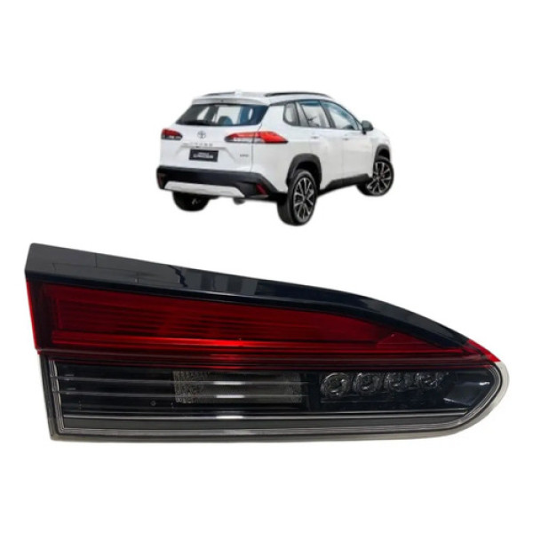Lanterna Esquerda Tampa De Mala Toyota Corolla Cross 2022 Esquerdo/motorista Vermelho