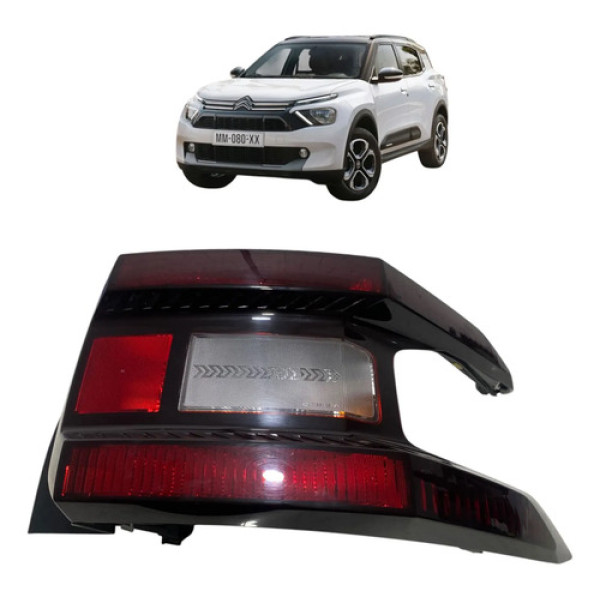 Lanterna Direita Citroën C3 Aircross 2025 9841899080 Direito/passageiro Preto