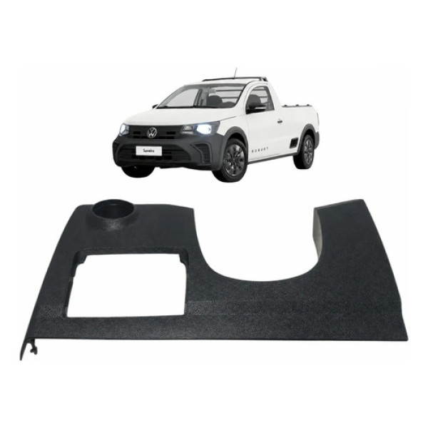 Molura Inferior Painel Vw Saveiro 2025 5u08583672 Preto