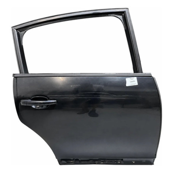 Porta Traseira Direita Citroen C4 Hatch 2010 Traseira Direito Preto