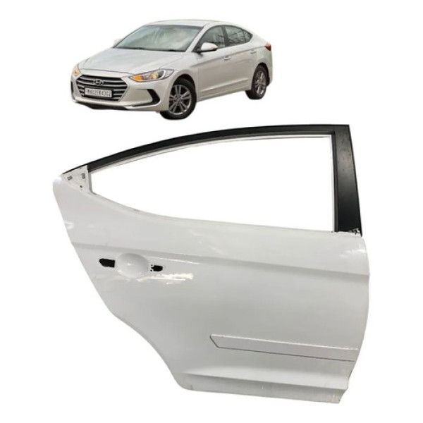 Porta Traseira Direita Hyundai Elantra 2017 Traseira Direita Branco