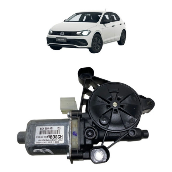 Motor Vidro Dianteiro Esquerdo Vw Polo Track 2024 6ea959801