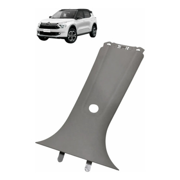 Moldura Direita Coluna Citroën C3 Aircross 2025 98376454bj Branca