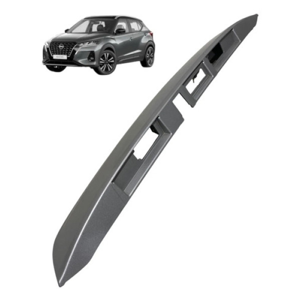 Friso Aplique Tampa De Mala Nissan Kicks 2024 908105rb Cinza