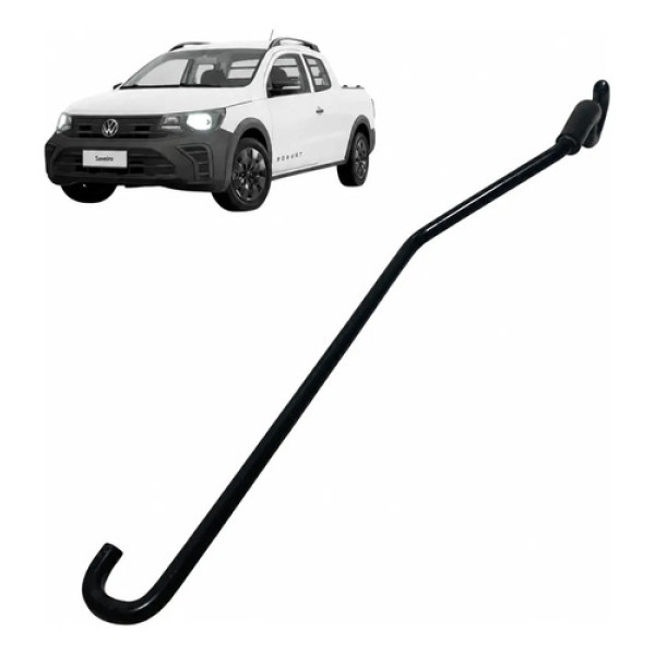 Haste Vareta Capo Vw Saveiro 2025 Preto
