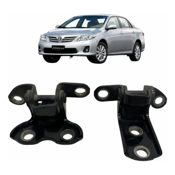 Par Dobradiça Porta Traseira Esquerda Toyota Corolla 2013