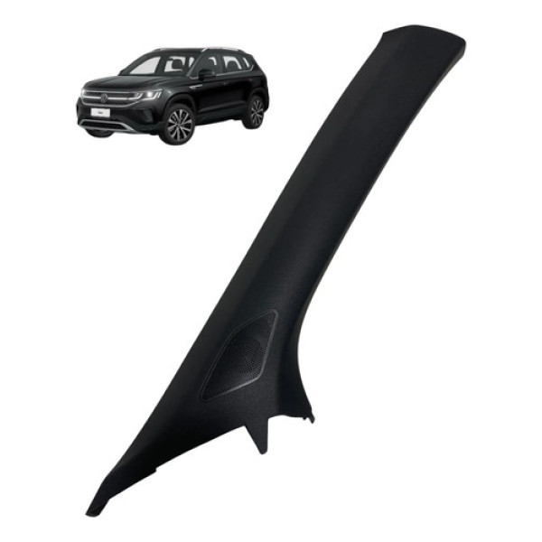 Moldura Direita Coluna Parabrisa Vw Taos 2023 2gk86724382v Preto