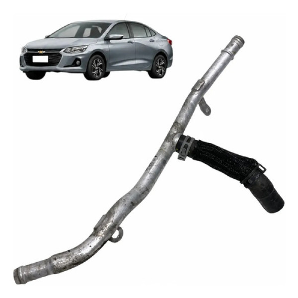 Tubo D\'água Motor Gm Onix Turbo 2024 55511629 Prata