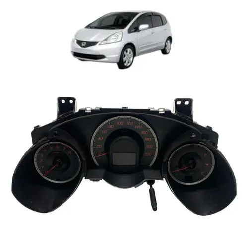 Painel De Instrumentos Honda Fit Exl Aut 2009 78100tj0m312 Preto