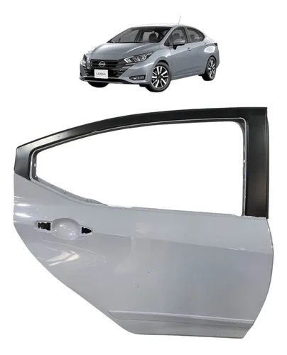Porta Traseira Direita Nissan Versa 2024 Traseira Direita Cinza
