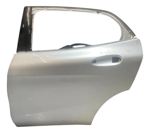 Porta Traseira Esquerda Mercedes Gla 200  2015/2018 Traseira Esquerda Prateado