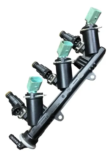 Flauta Com Bicos Injetores Vw Gol Up Polo 1.0 3cc 04c133313