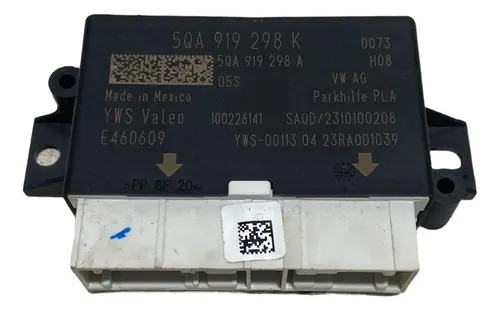 Módulo Sensor Estacionamento Volkswagen Taos 2023 5qa919298k Preto
