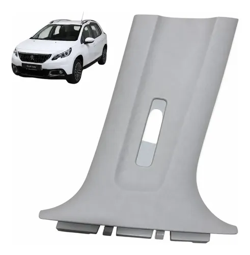 Moldura Direita Coluna Cinto Peugeot 2008 2020 98010597 Branca