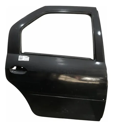 Porta Traseira Direita Renault Logan 2011 C/detalhes Traseira Direito Preto