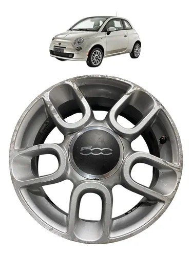 Aro De Liga R15 Fiat 500 2012  C/detalhe  1* Cinza