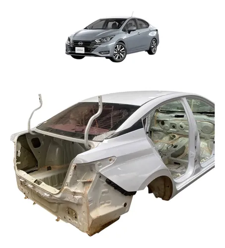 Retalho Traseirao Com Teto Nissan Versa 2024/2025 Cinza