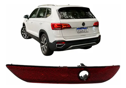 Refletor Esquerdo Parachoque Traseiro Vw Taos 22  2gj945105a Vermelho