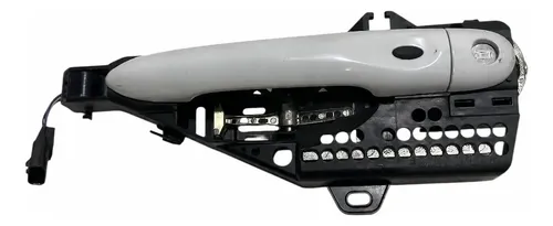 Maçaneta Externa Dianteira Esquerda Renault Captur 2018 Branca Dianteira
