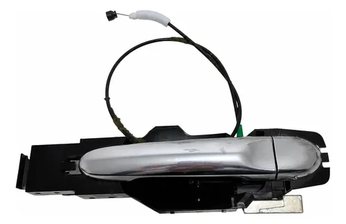 Maçaneta Ext Traseira Direita Nissan Versa 2018 C/detalhe Cromada Traseira