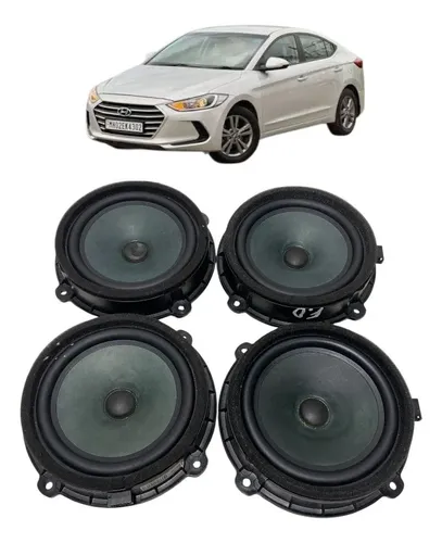 Kit Alto Falante Hyundai Elantra 2017 Branco