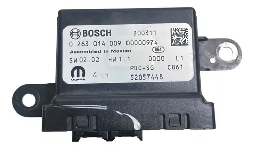 Modulo Sensor Estacionamento Fiat Toro 2021 52057448 Preto