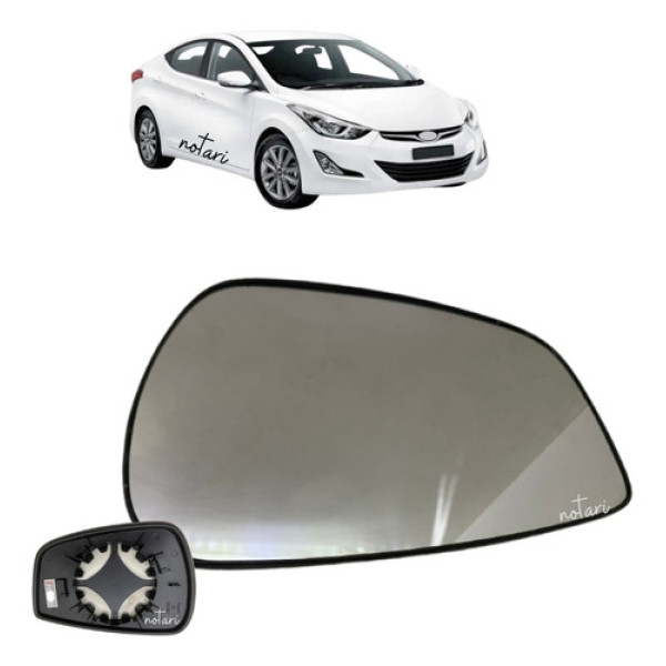 Lente Base Retrovisor Hb20 Elantra 2011 2012 2013 2014 2015