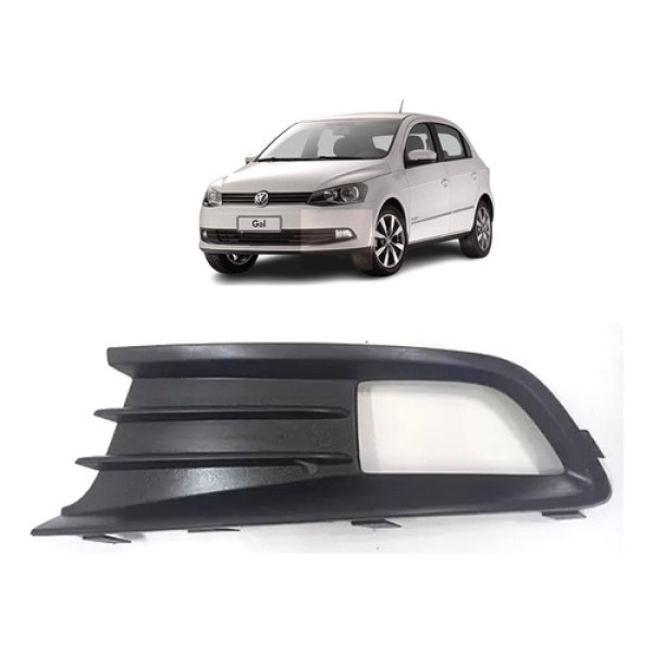 Moldura Farol Milha Gol Voyage G6 2013 16 Original Esquerdo