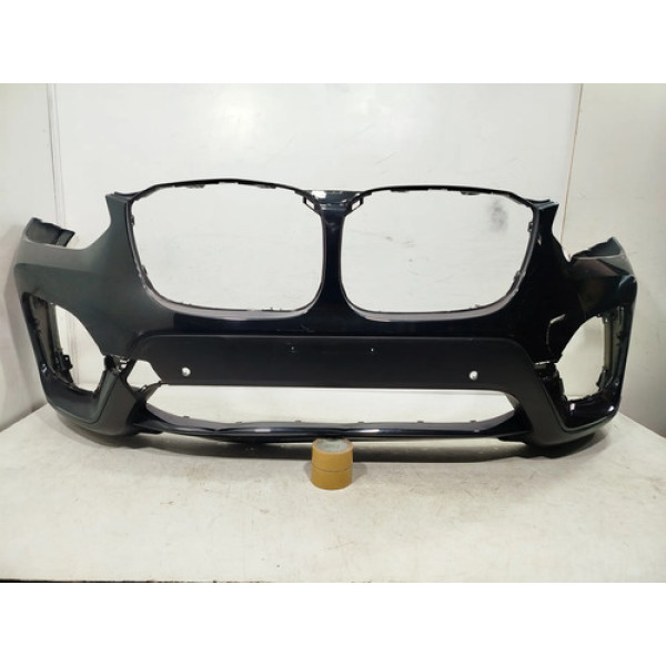Parachoque Dianteiro Bmw X1 2020 2021 2022 Original 26390 Preto