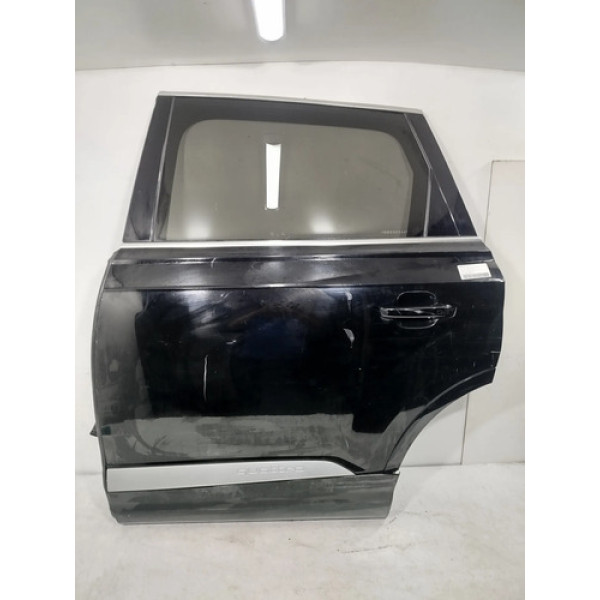 Porta Traseira Esquerda Audi Q7 2014 A 2017 Completa 26186 Traseira Esquerdo Preto