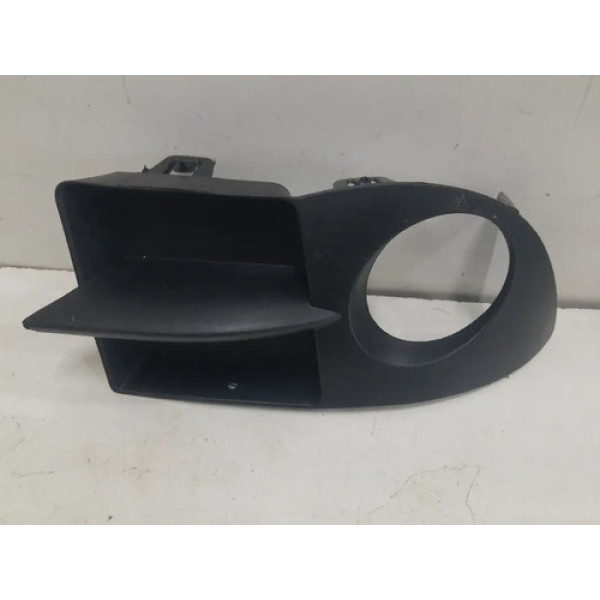 Moldura Farol De Milha Renault Clio 2006/2012 Original 21678 Preto Ambos Os Lados