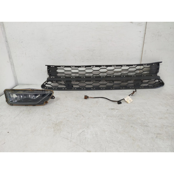 Grade Parachoque Amarok 2016 A 2020 Original 26370 Preto Fosco