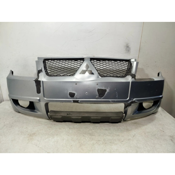 Parachoque Dianteiro Pajero Tr4 2010 A 2015 Original 25479 Prateado
