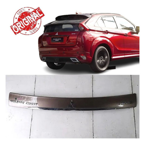 Friso Tampa Traseira Mitsubishi Eclipse Cross Original 12551 Bordô