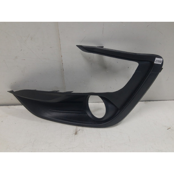 Moldura Farol Milha Ford Ka 2018/2021 Original 22550 Preto Esquerdo