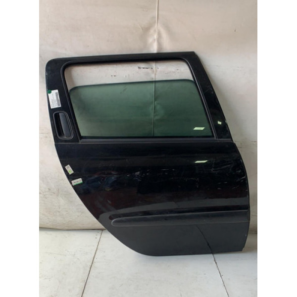 Porta Traseira Peugeot 206 Sw Lado Direito 11470 Traseira Preto