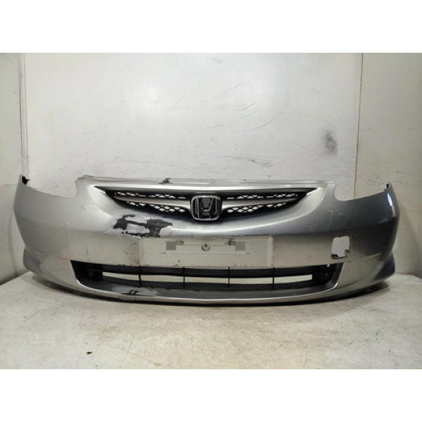 Parachoque Dianteiro Honda Fit 2007 2008 Original 26251 Prateado