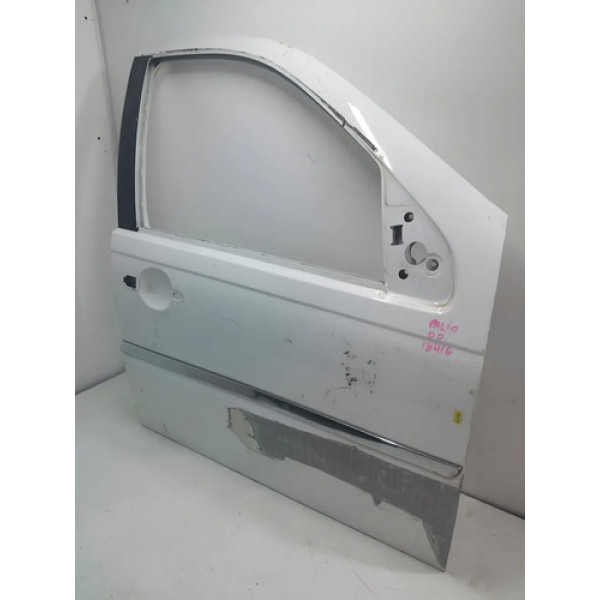 Porta Dianteira Direita Fiat Palio 2008 2012 Original 18416 Dianteira Direito Branco
